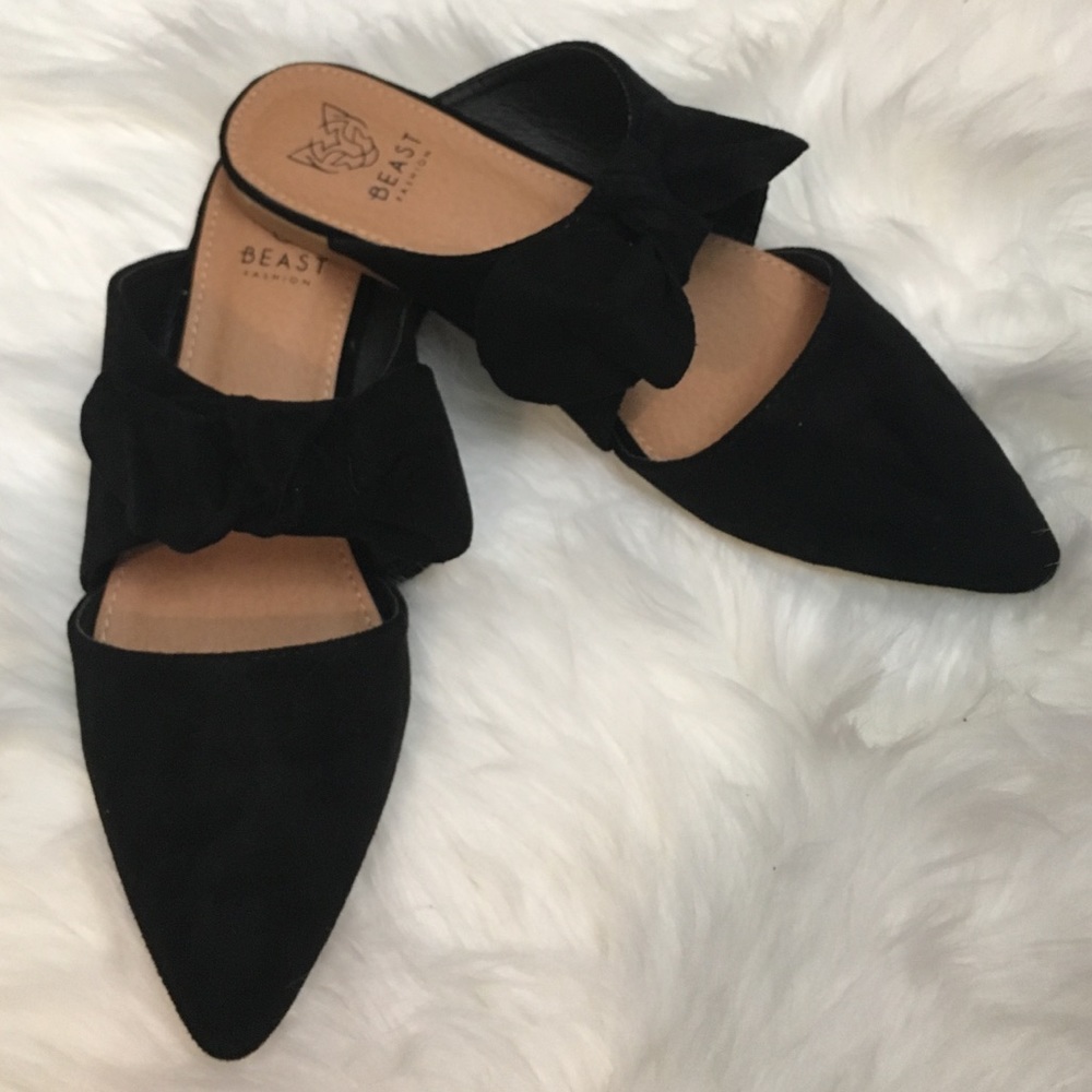 🆕The Maizy Ribbon Mule-BLACK